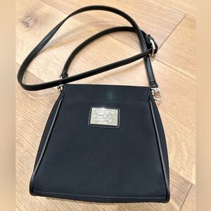 Black DKNY vintage nylon crossbody